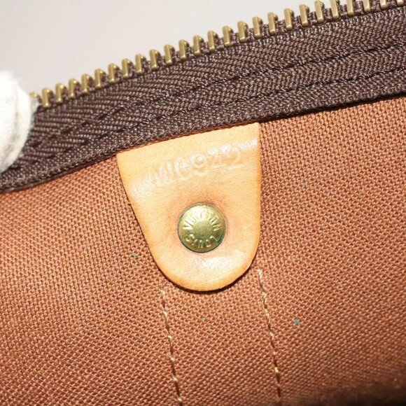 LOUIS VUITTON Monogram Keepall 55 Boston Bag M41424 LV Auth ar13732 - Picture 10 of 16